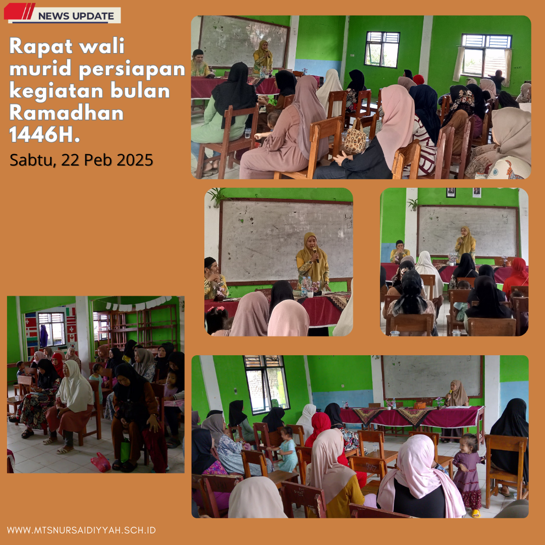 Rapat Wali Murid pra Ramadhan 1446H